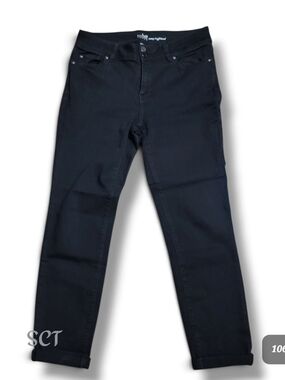 Soho - Sz. 10 Black Boyfriend Jeans